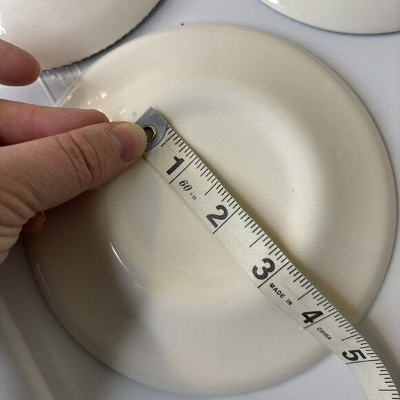 Vintage Currier & Ives Royal China “Steamboat” 6” Saucer Plate Set 3 Blue/White - Picture 5 of 6